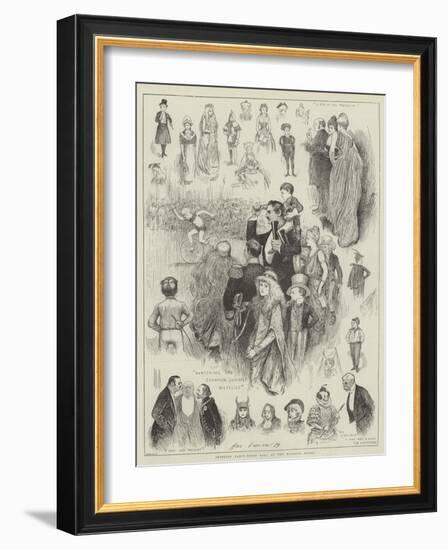 Juvenile Fancy-Dress Ball at the Mansion House-Henry Stephen Ludlow-Framed Giclee Print