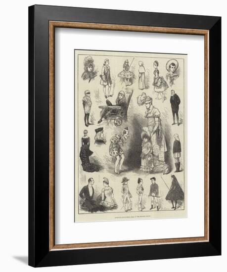 Juvenile Fancy-Dress Ball at the Mansion House-Henry Stephen Ludlow-Framed Giclee Print