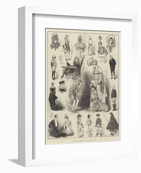 Juvenile Fancy-Dress Ball at the Mansion House-Henry Stephen Ludlow-Framed Giclee Print