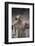 Juvenile Long-Tailed Macaque (Macaca Fascicularis) Flossing its Teeth with String-Mark Macewen-Framed Photographic Print