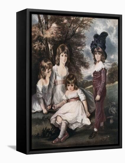 Juvenile Retirement, 18th Century-L Edwards-Framed Premier Image Canvas