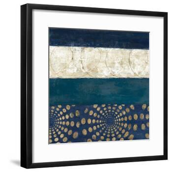 Juxtapose IV Metallic-Cheryl Warrick-Framed Art Print