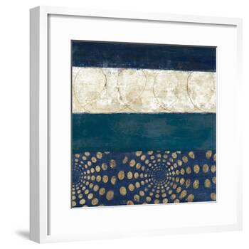 Juxtapose IV Metallic-Cheryl Warrick-Framed Art Print