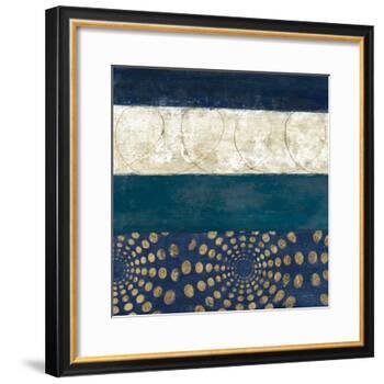 Juxtapose IV Metallic-Cheryl Warrick-Framed Art Print