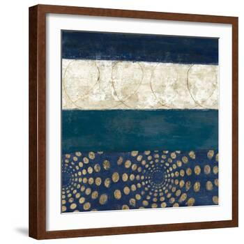 Juxtapose IV Metallic-Cheryl Warrick-Framed Art Print