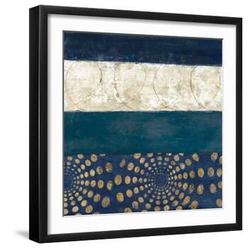 Juxtapose IV Metallic-Cheryl Warrick-Framed Art Print