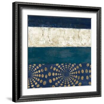 Juxtapose IV Metallic-Cheryl Warrick-Framed Art Print