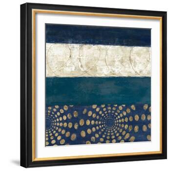 Juxtapose IV Metallic-Cheryl Warrick-Framed Art Print
