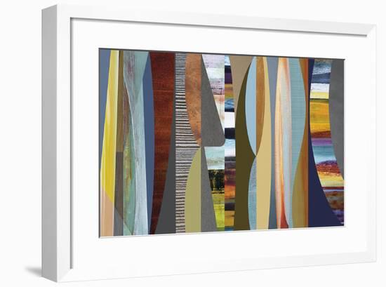 Juxtaposition 2-Osbourn-Framed Giclee Print