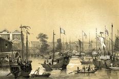 Ningbo, One of the Five Ports Opened by the Late Treaty to British Commerce, China, 1847-JW Giles-Giclee Print