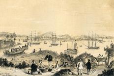 Approach of the Emperor of China, to Receive the British Ambassador, 1847-JW Giles-Framed Giclee Print