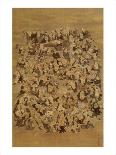Hundred of Japanese Buddha-Jyakuchu Ito-Giclee Print