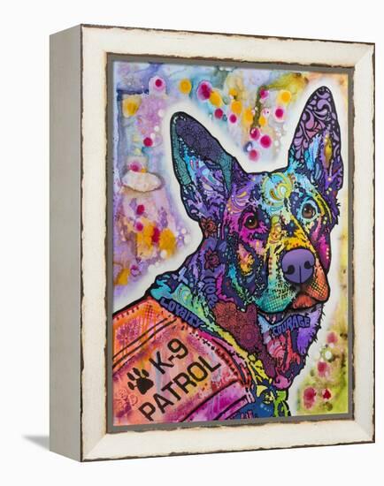 K-9 Patrol Large-003-Dean Russo-Framed Premier Image Canvas