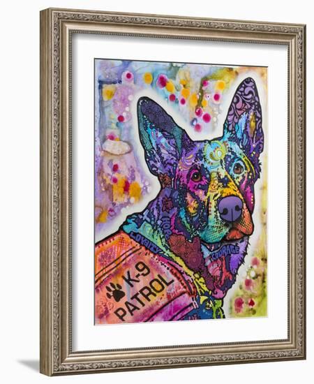 K-9 Patrol Large-003-Dean Russo-Framed Giclee Print