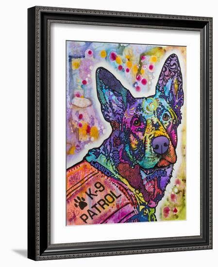 K-9 Patrol Large-003-Dean Russo-Framed Giclee Print