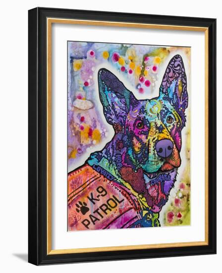 K-9 Patrol Large-003-Dean Russo-Framed Giclee Print