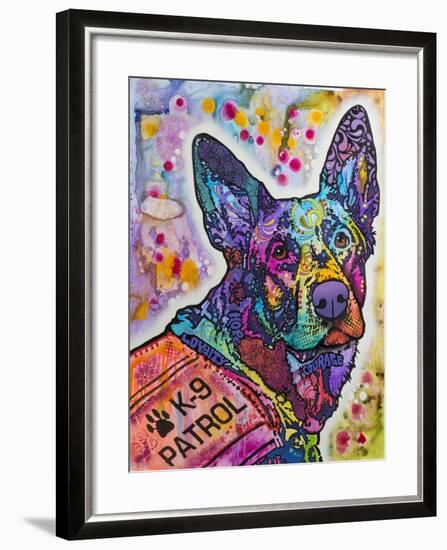 K-9 Patrol Large-003-Dean Russo-Framed Giclee Print