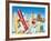 K-9 Surf Club-Scott Westmoreland-Framed Art Print