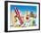 K-9 Surf Club-Scott Westmoreland-Framed Art Print