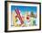 K-9 Surf Club-Scott Westmoreland-Framed Art Print