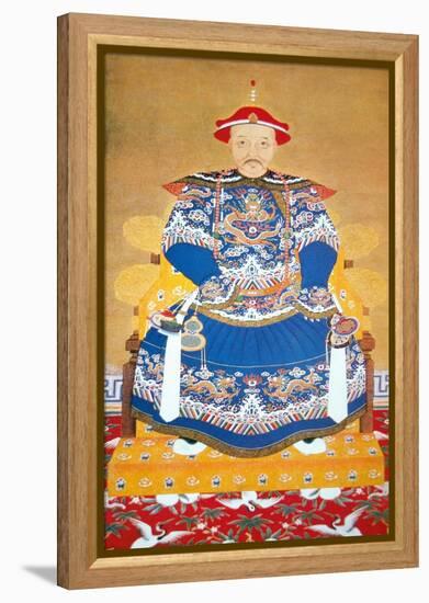 K'Ang-Hsi-Chinese School-Framed Premier Image Canvas