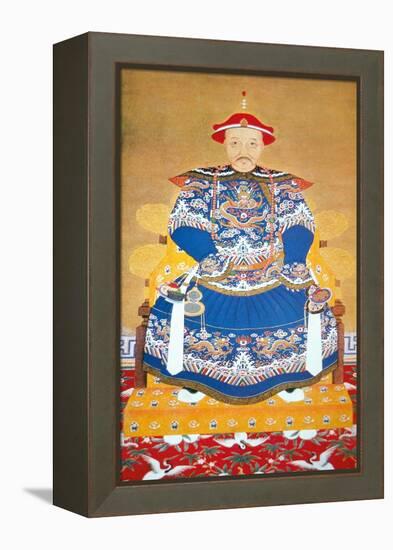 K'Ang-Hsi-Chinese School-Framed Premier Image Canvas