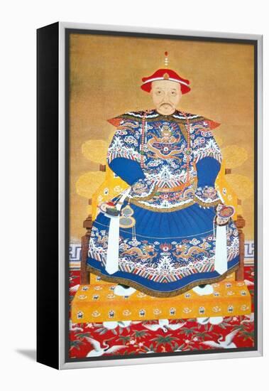 K'Ang-Hsi-Chinese School-Framed Premier Image Canvas