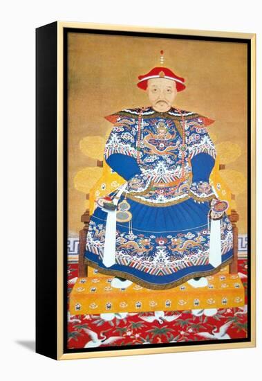 K'Ang-Hsi-Chinese School-Framed Premier Image Canvas