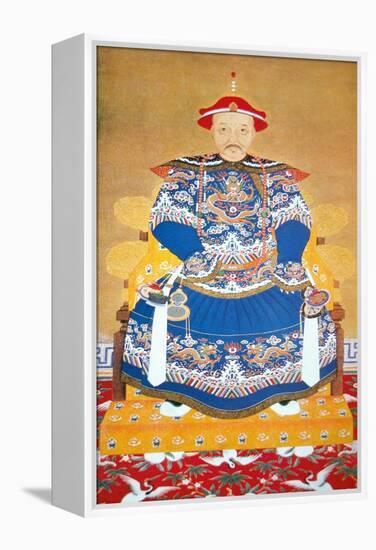 K'Ang-Hsi-Chinese School-Framed Premier Image Canvas