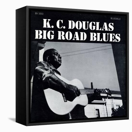 K.C. Douglas - Big Road Blues-null-Framed Stretched Canvas