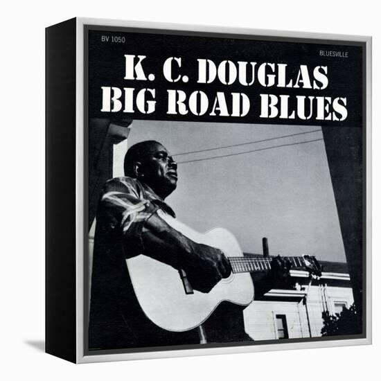 K.C. Douglas - Big Road Blues-null-Framed Stretched Canvas