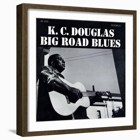 K.C. Douglas - Big Road Blues-null-Framed Art Print