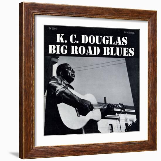 K.C. Douglas - Big Road Blues-null-Framed Art Print