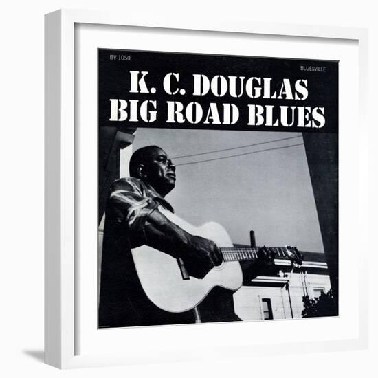 K.C. Douglas - Big Road Blues-null-Framed Art Print