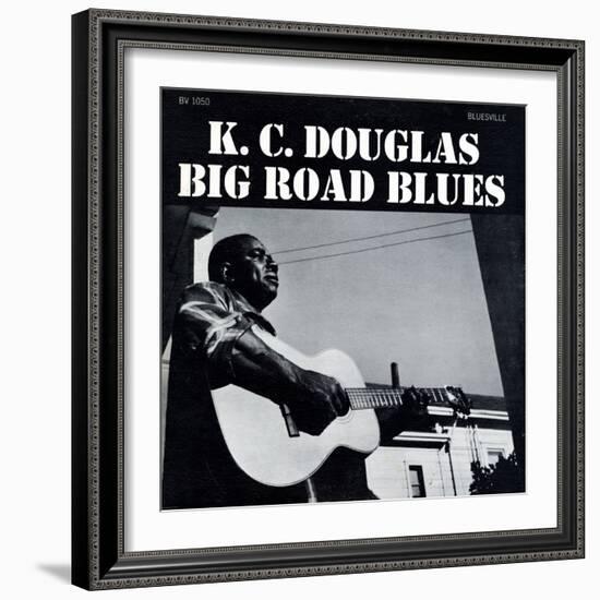 K.C. Douglas - Big Road Blues-null-Framed Art Print