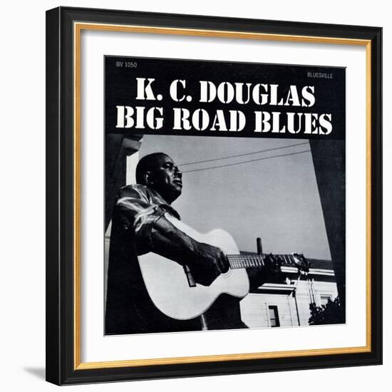 K.C. Douglas - Big Road Blues-null-Framed Art Print