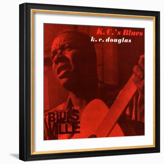 K.C. Douglas - K.C.'s Blues-null-Framed Art Print