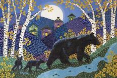 Bearly Midnight-K.C. Grapes-Framed Giclee Print