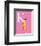 K is for Kangaroo (pink)-Theodor (Dr. Seuss) Geisel-Framed Art Print