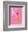 K is for Kangaroo (pink)-Theodor (Dr. Seuss) Geisel-Framed Art Print