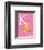 K is for Kangaroo (pink)-Theodor (Dr. Seuss) Geisel-Framed Art Print