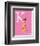 K is for Kangaroo (pink)-Theodor (Dr. Seuss) Geisel-Framed Art Print