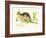 K is for Kangaroo-null-Framed Art Print