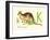 K is for Kangaroo-null-Framed Art Print