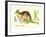 K is for Kangaroo-null-Framed Art Print