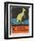 K is for Kangaroo-null-Framed Art Print