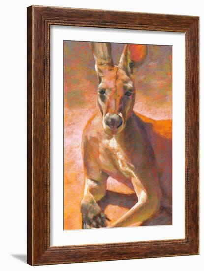 K is for Kangaroo-Rita Kirkman-Framed Premium Giclee Print