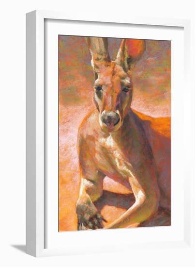 K is for Kangaroo-Rita Kirkman-Framed Premium Giclee Print