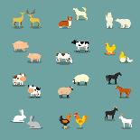 Farm Animals and Pets-K N-Art Print