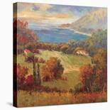 Tuscan Hill View-K. Park-Framed Stretched Canvas